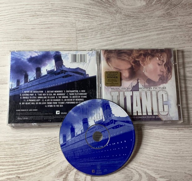 Titanic filmzene CD
