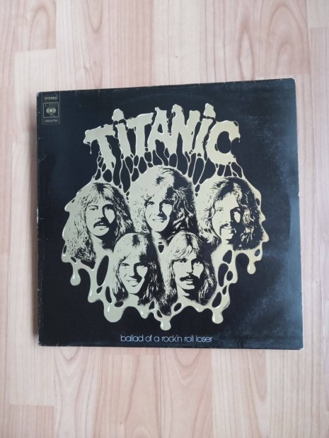 Titanic hanglemez bakelit lp