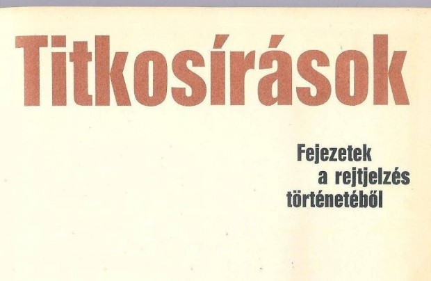 Titkosrsok trtnete