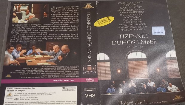 Tizenkt dhs ember (1997)- thriller vhs 