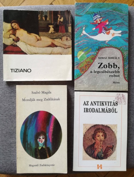 Tiziano, Simai - Zobb, Szab Magda - Mondjk meg, Antikvits -csere is