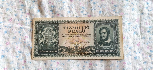Tízmilló pengő 1945