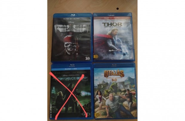 Több blu-ray bluray blu ray film, 3D eladó