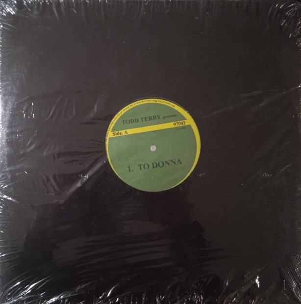 Todd Terry - To Donna / Learn How To Fly (Vinyl)