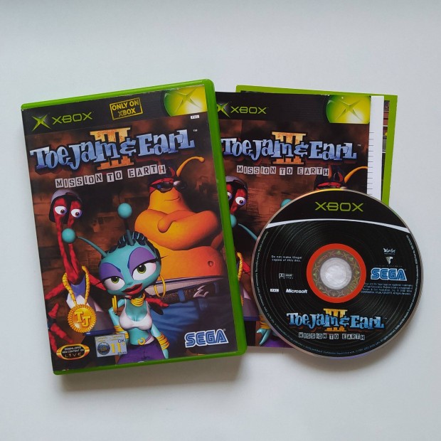 Toejam & Earl III Mission to Earth Xbox Classic