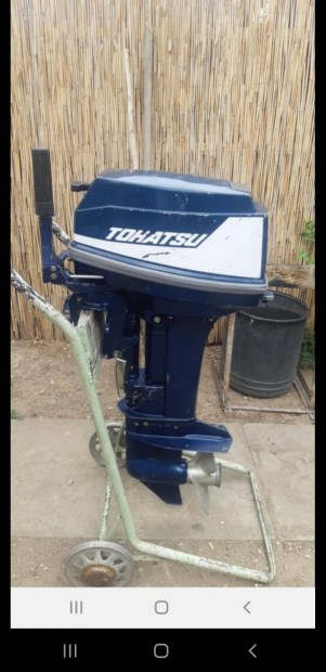 Tohatsu 9.9 lóerő kétütem rövid triebes csónakmotor