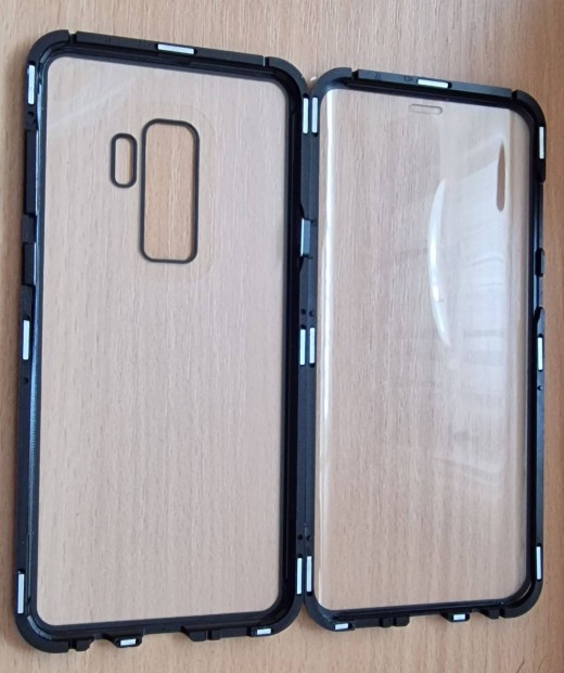 Tok Samsung Galaxy Note 8 S7 Edge S8+ S9 üveg fekete telefontok