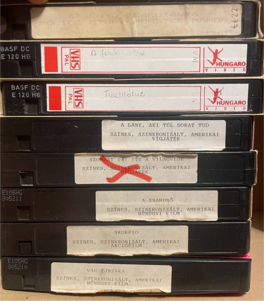 Tok s bort nlkli VHS kazetta
