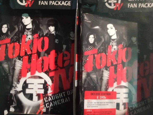 Tokio Hotel - Caught on camera exclusive limited fanpack Ritka!!!