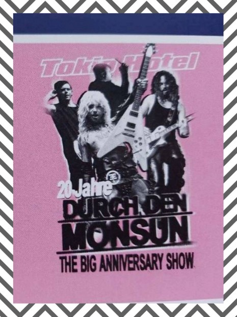 Tokio Hotel koncert jegy