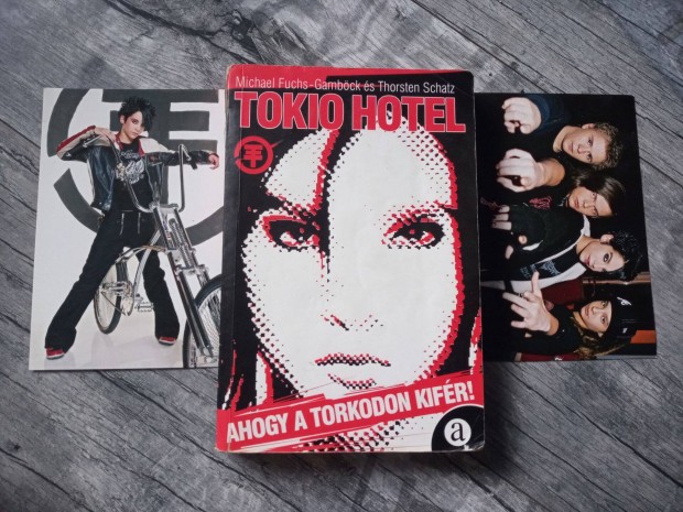 Tokio Hotel knyv+krtya