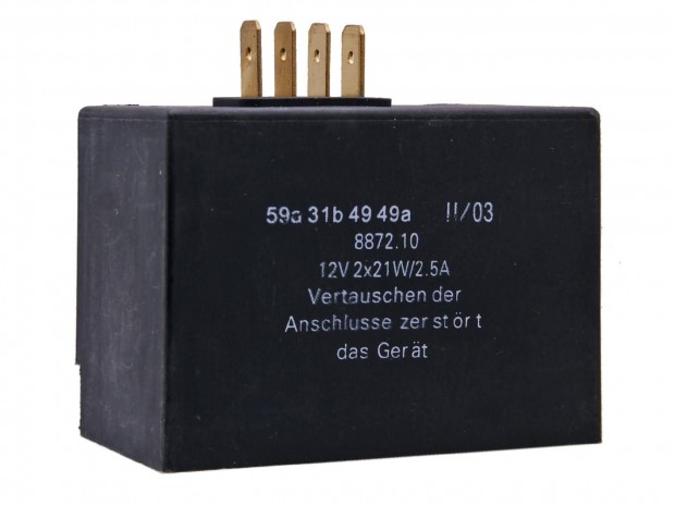 Tlts Vezrl / Index rel 12v 2x21w, 2,5a, Simson