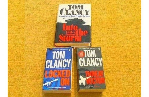 Tom Clancy - Angol nyelv knyvek