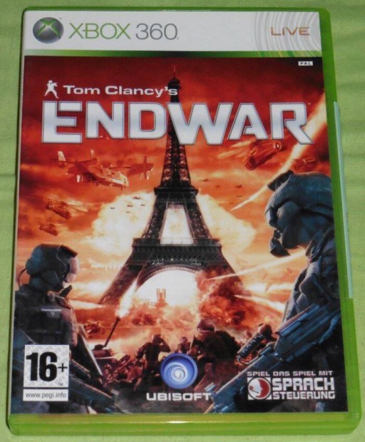Tom Clancy's End War (Stratgia Gyri Xbox 360 Xbox ONE Series X Jtk