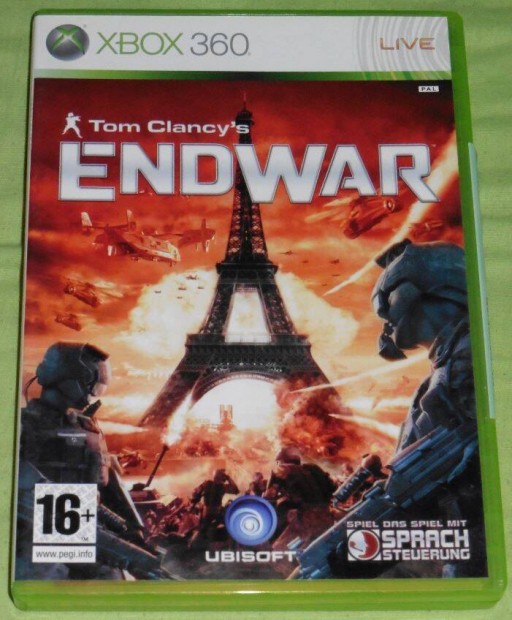 Tom Clancy's End War (Stratégia Gyári Xbox 360 Xbox ONE Series X Játék