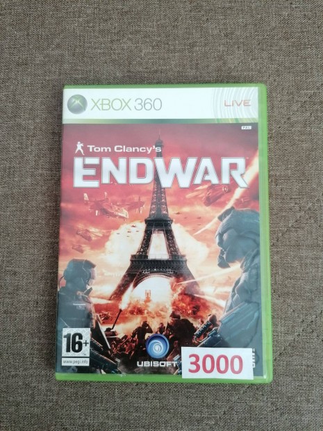 Tom Clancy's End war Xbox 360 jtk elad! Endwar