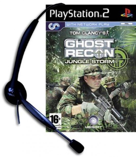 Tom Clancy's Jungle Storm (+ Headset) PS2 jtk