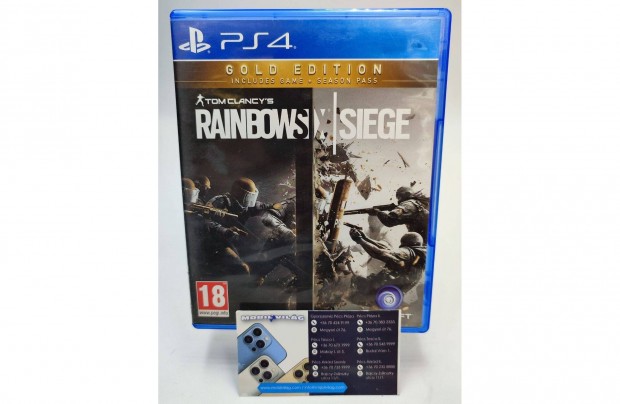Tom Clancy's Rainbow Six Siage Gold Edition PS4 Garancival #konzl0146