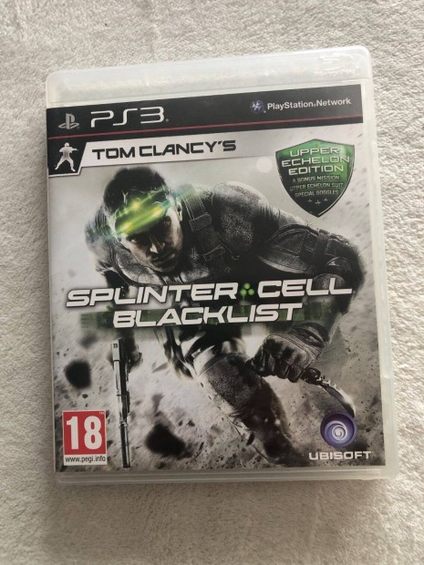 Tom Clancy's Splinter Cell Blacklist Ps3 Playstation 3 jtk