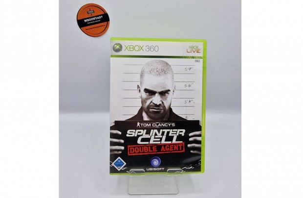 Tom Clancy's Splinter Cell Double Agent - Xbox 360 játék, használt