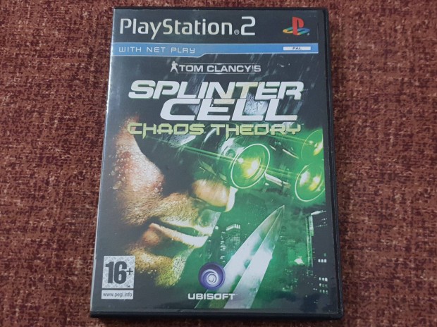 Tom Claney's Splinter Cell Chaos Theory Ps2 eredeti lemez ( 2500 Ft )