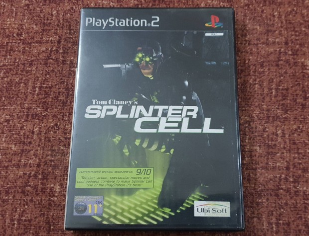 Tom Claney's Splinter Cell Playstation 2 eredeti lemez ( 2000 Ft )