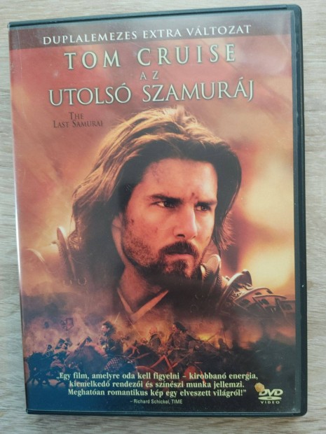 Tom Cruise Az utols szamurj dupla dvd