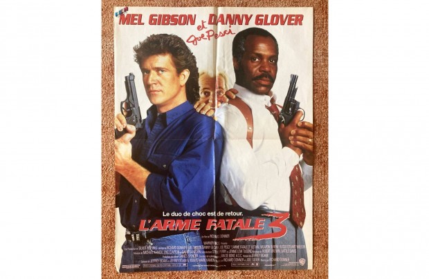 Tom Cruise / Mel Gibson - Hallos fegyver 3 - 4 oldalas nagy poszter