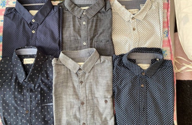 Tom Tailor XL-es rövidujjú ingek Eladók!