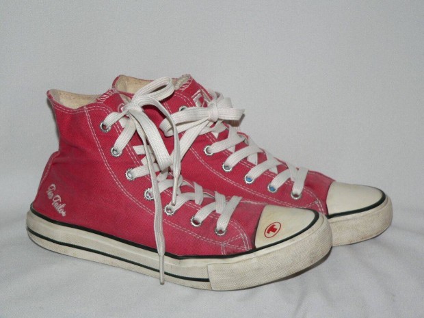 Tom Tailor converse jelleg magasszr tornacip piros 38