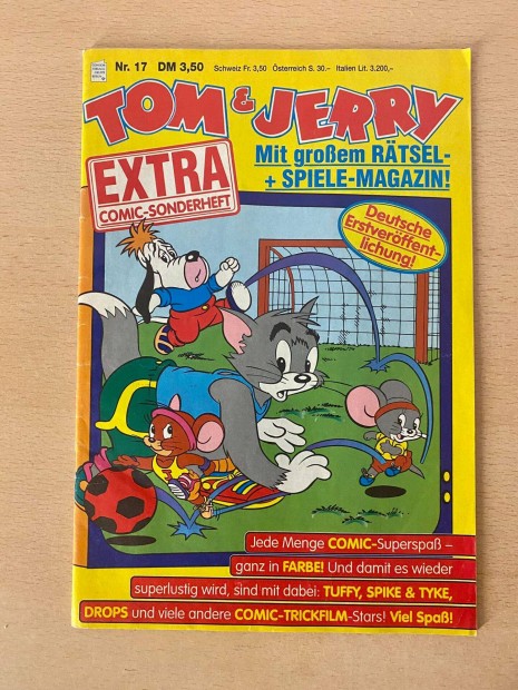 Tom & Jerry nmet nyelv kpregnyfzet 1992 Nr.17