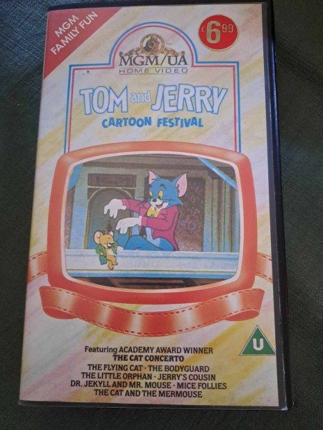 Tom and Jerry Cartoon Festival VHS