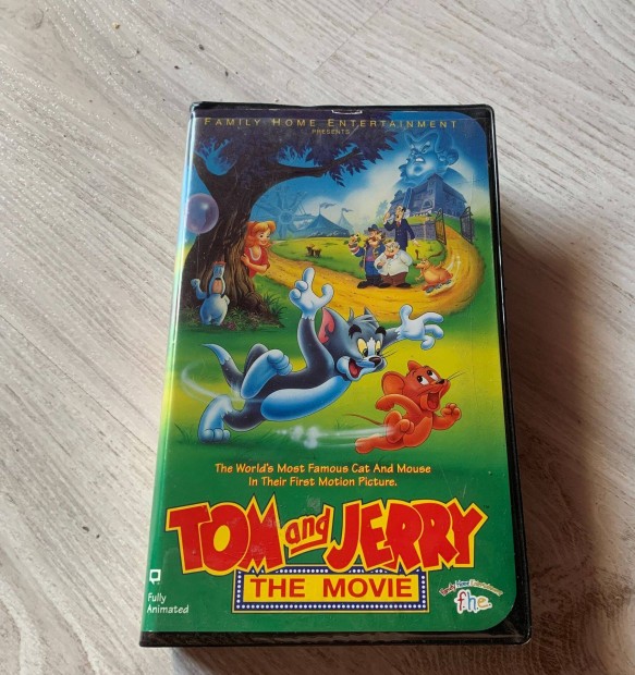 Tom and Jerry The Movie VHS