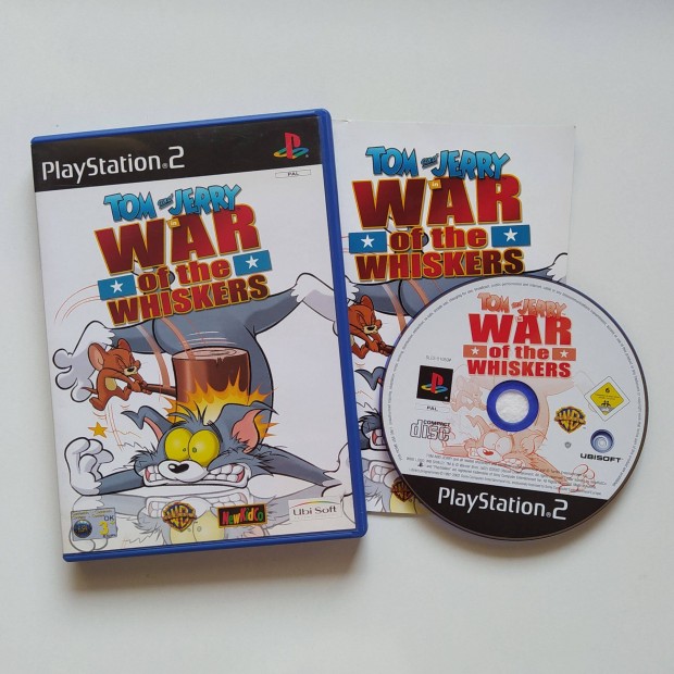 Tom and Jerry in War of the Whiskers PS2 Playstation 2