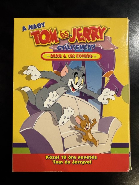 Tom s Jerry a teljes gyjtemny (digipack) dvd