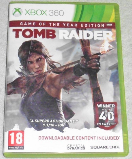 Tomb Raider 2012 (Game of the Year Edition) Gyri Xbox 360 Jtk akr
