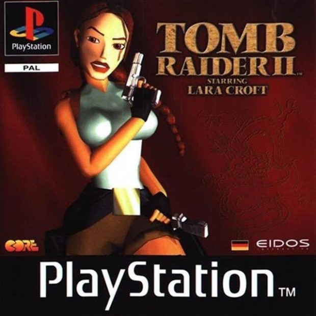 Tomb Raider II starring Lara Croft, Boxed PS1 jtk