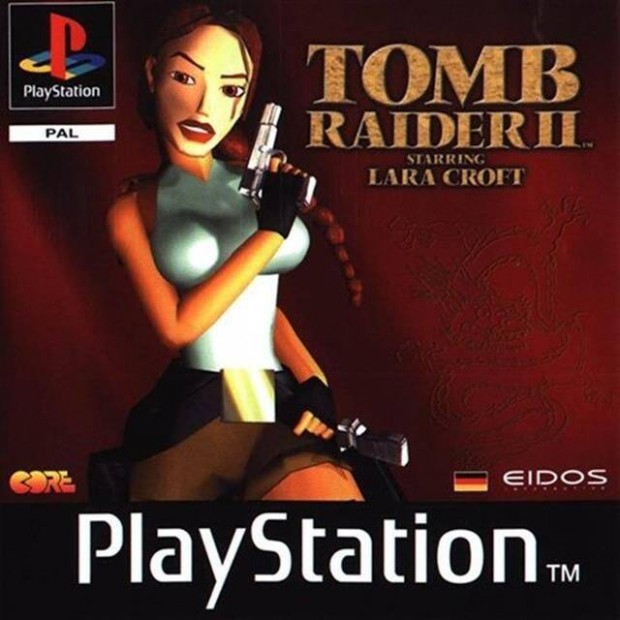 Tomb Raider II starring Lara Croft, Boxed eredeti Playstation 1 jtk