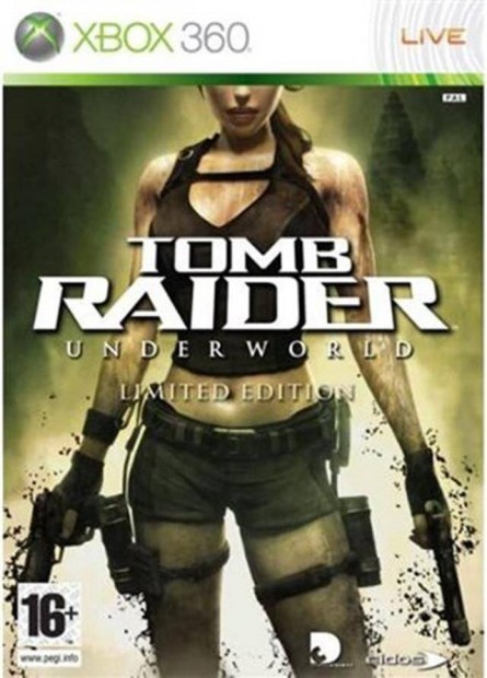 Tomb Raider Underworld - Collector's Ed eredeti Xbox 360 jtk