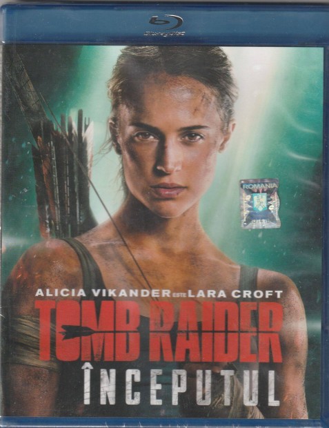 Tomb Raider (2018) Blu-Ray (Alicia Vikander)