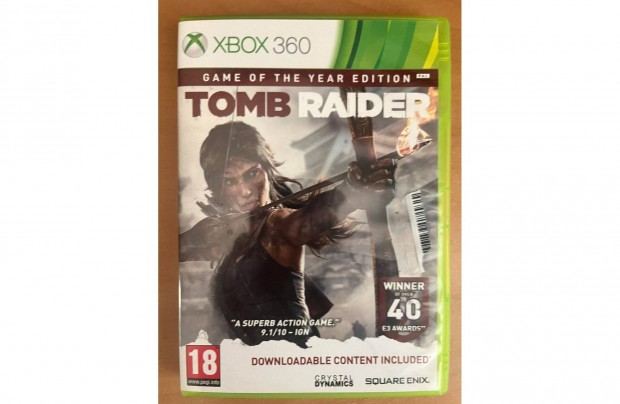 Tomb raider GOTY edition Xbox 360-ra elad!