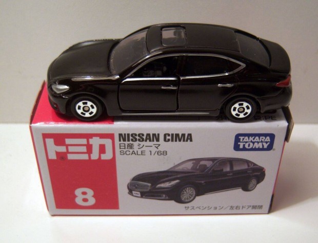 Tomica No.8 Nissan Cima 1:68 (2012) j