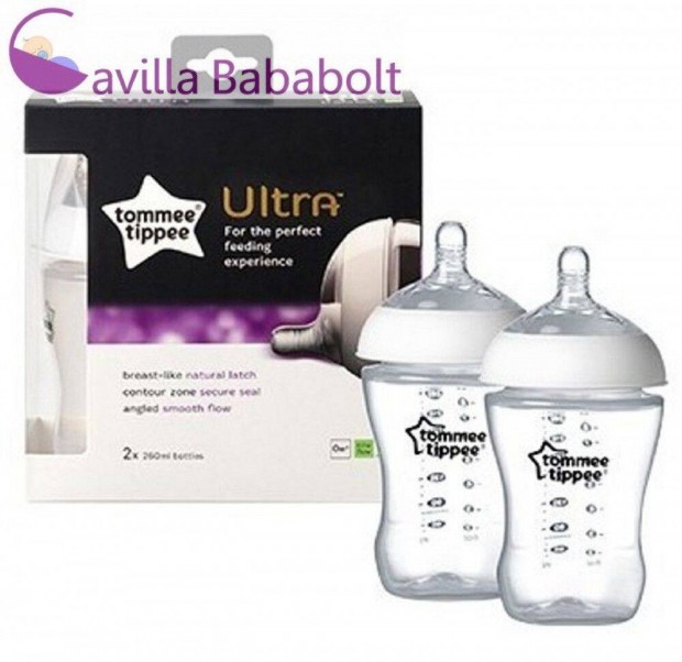 Tommee Tippee Ultra Cumisveg Duo - (2X260ML) hj