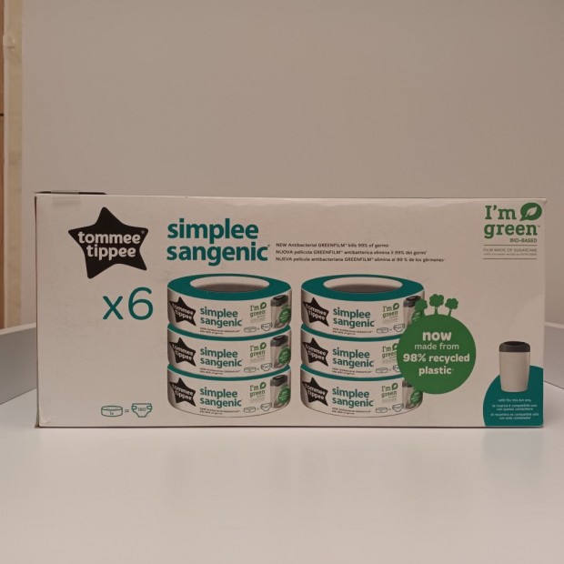 Tommee Tippee simple sangenic 6 db utntlt OUTLET termk