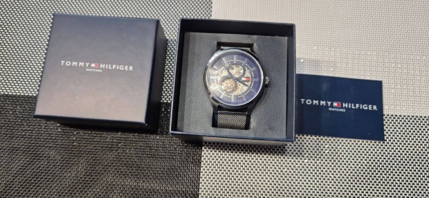 Tommy Hilfiger Analg autmata karra TH1791643 jszer Garis !