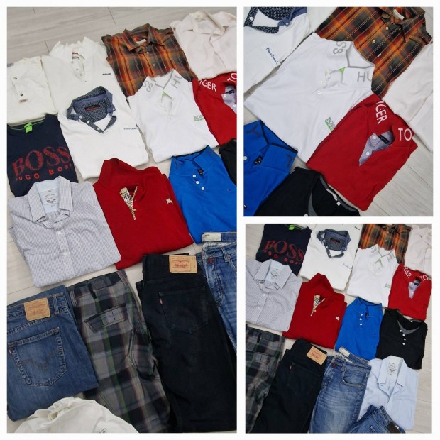 Tommy Hilfiger Boss Budmil Levis frfi fels nadrg csomag ruhacsomag 