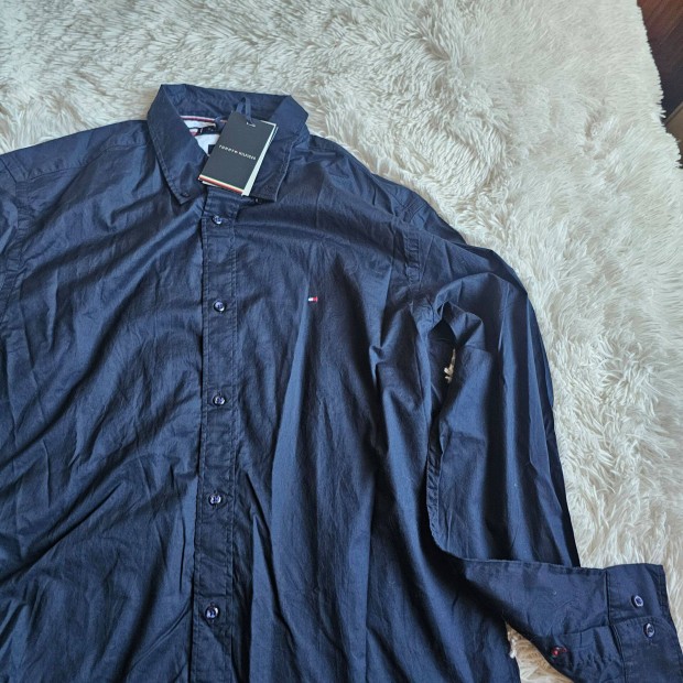 Tommy Hilfiger Ing Core Flex Poplin teljesen új cimkés eredeti XL-es m