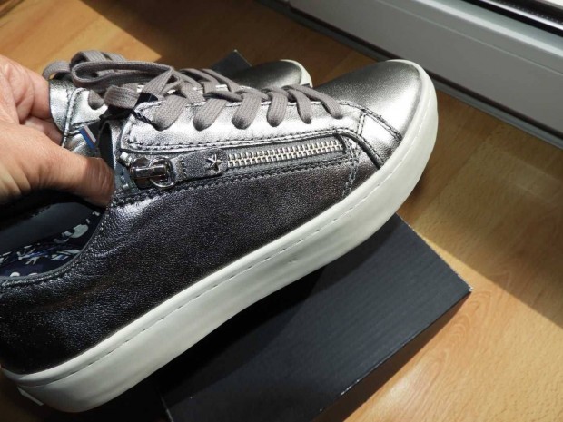 Tommy Hilfiger Jupiter - Dark silver - br sneaker 38 j