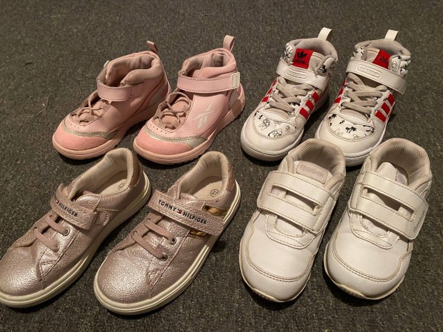 Tommy Hilfiger, Adidas, Reebok cipő csomag 27-es