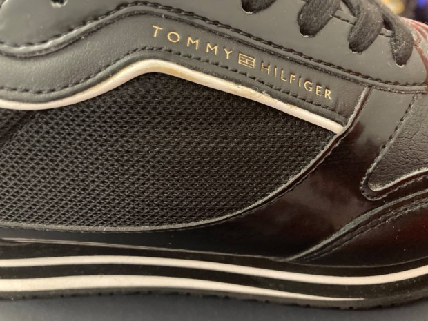 Tommy Hilfiger ni fekete sport cip sportcip 41 41-es szinte j!